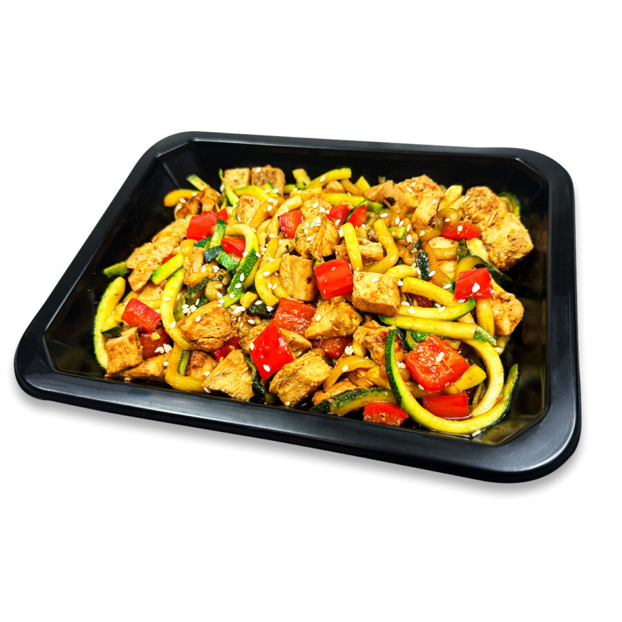 Chicken & Zucchini Stir Fry